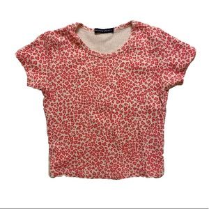 brandy melville leopard shirt